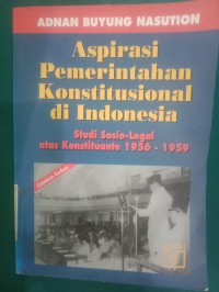 Aspirasi Pemerintahan Konstitusional di Indonesia