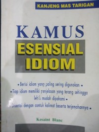 Kamus Esensial Idiom