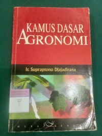 Kamus Dasar Agronomi