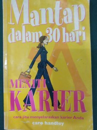 Mantap dalam 30 hari Meniti Karier