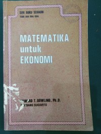 Matematika untuk Ekonomi