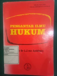 Pengantar Ilmu Hukum