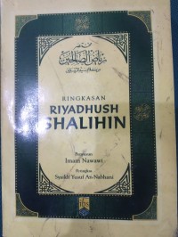 Ringkasan Riyadhush Shalihin